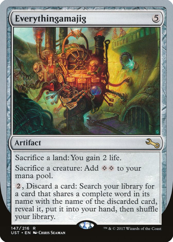 Everythingamajig ("Sacrifice a Land") [Unstable] | Deep Dive Games St. Marys