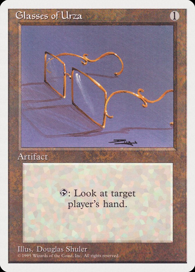 Glasses of Urza [Rivals Quick Start Set] | Deep Dive Games St. Marys