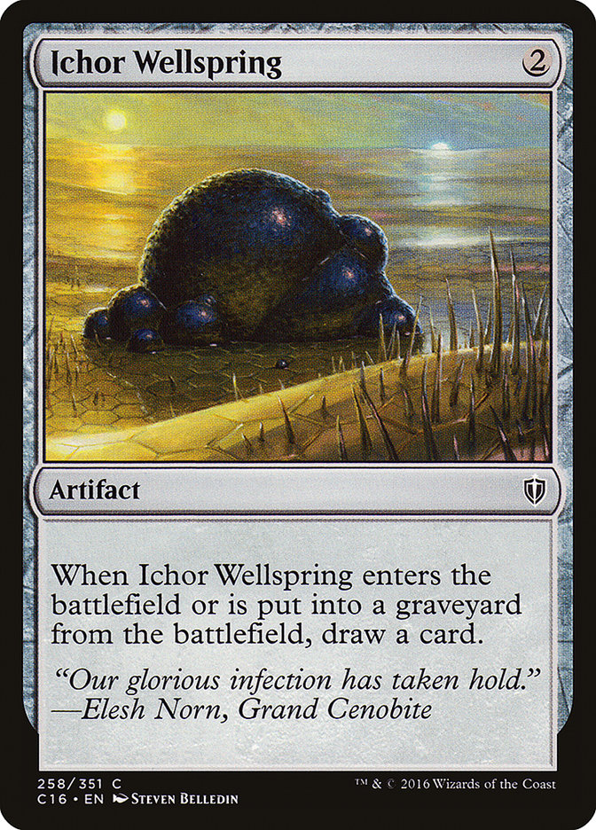 Ichor Wellspring [Commander 2016] | Deep Dive Games St. Marys