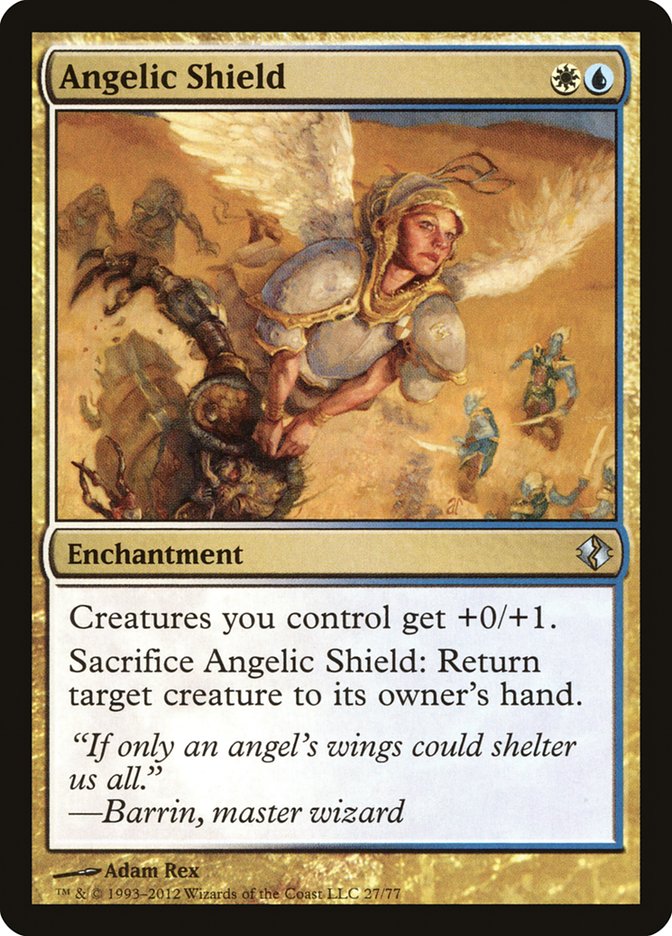 Angelic Shield [Duel Decks: Venser vs. Koth] | Deep Dive Games St. Marys