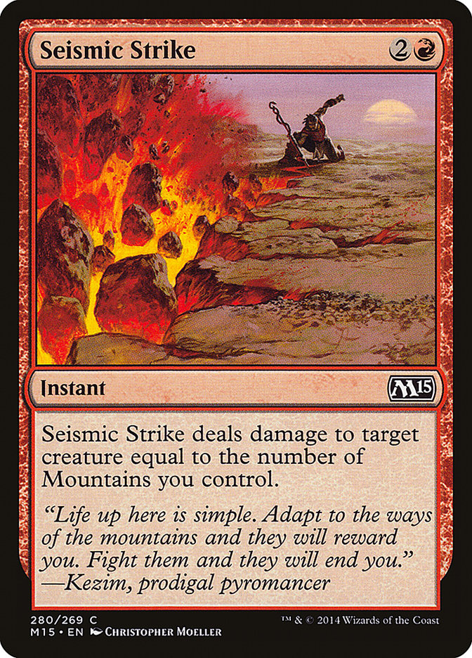 Seismic Strike [Magic 2015] | Deep Dive Games St. Marys