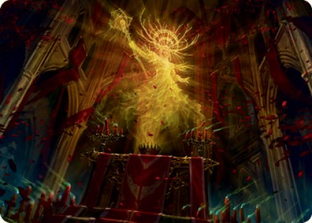 Katilda, Dawnhart Martyr Art Card [Innistrad: Crimson Vow Art Series] | Deep Dive Games St. Marys