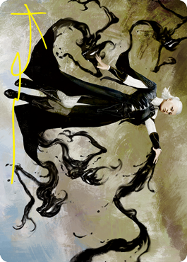 Shadewing Laureate Art Card (Gold-Stamped Signature) [Strixhaven: School of Mages Art Series] | Deep Dive Games St. Marys