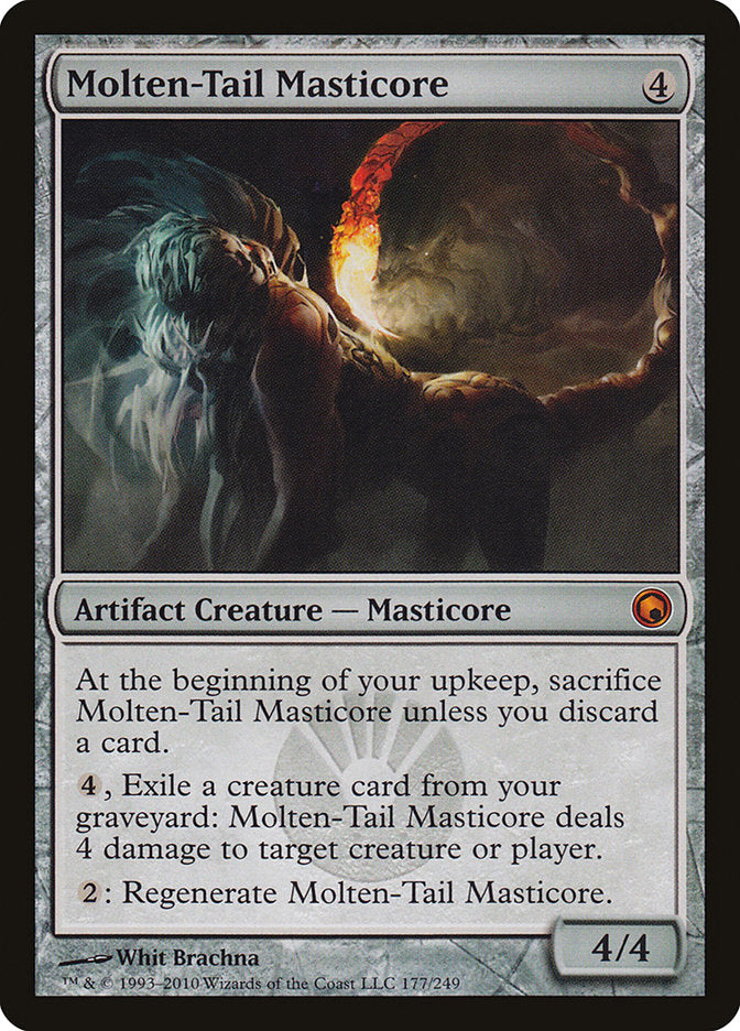 Molten-Tail Masticore [Scars of Mirrodin] | Deep Dive Games St. Marys