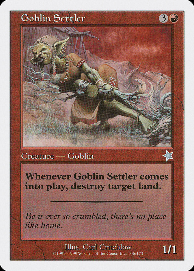 Goblin Settler [Starter 1999] | Deep Dive Games St. Marys