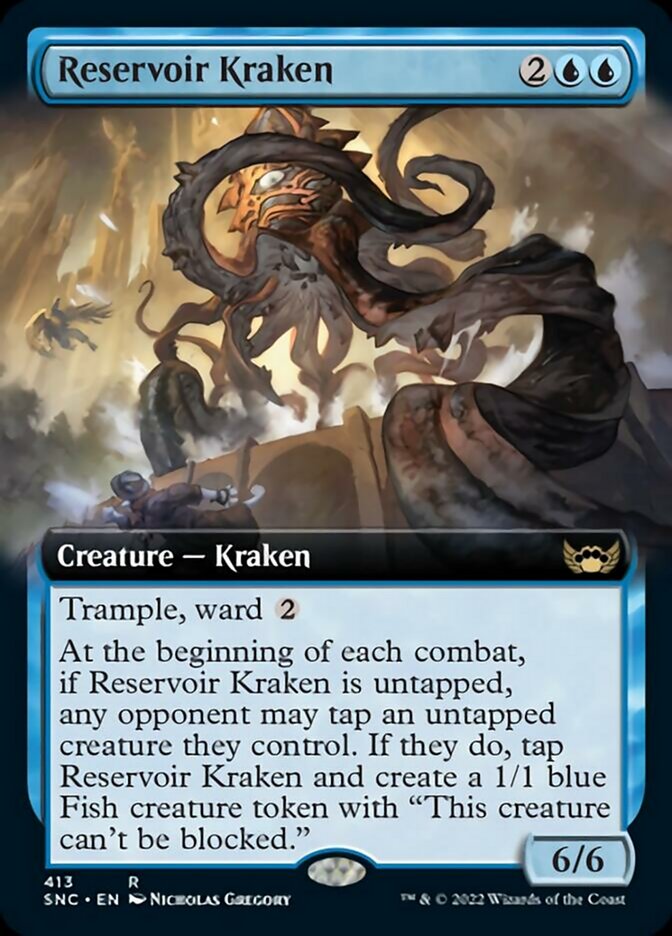 Reservoir Kraken (Extended Art) [Streets of New Capenna] | Deep Dive Games St. Marys