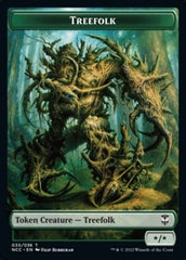 Treefolk // Spider Double-Sided Token [Streets of New Capenna Commander Tokens] | Deep Dive Games St. Marys