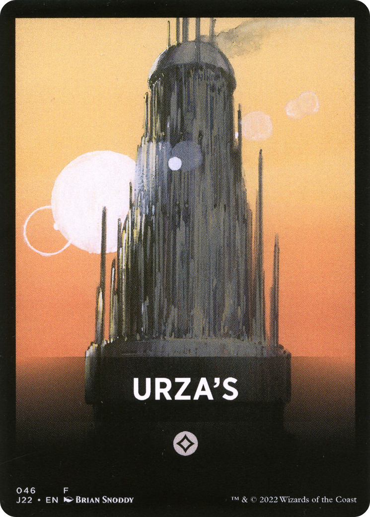 Urza's Theme Card [Jumpstart 2022 Front Cards] | Deep Dive Games St. Marys