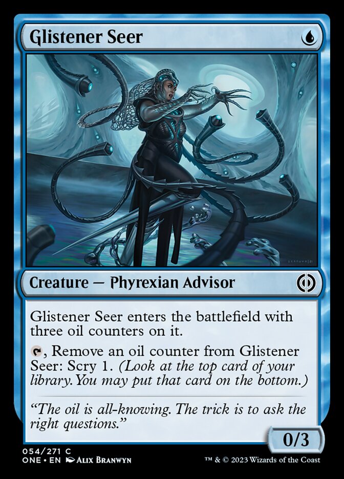 Glistener Seer [Phyrexia: All Will Be One] | Deep Dive Games St. Marys