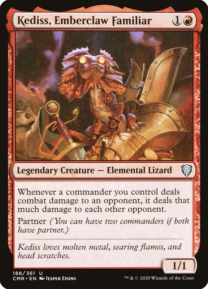 Kediss, Emberclaw Familiar [Commander Legends] | Deep Dive Games St. Marys