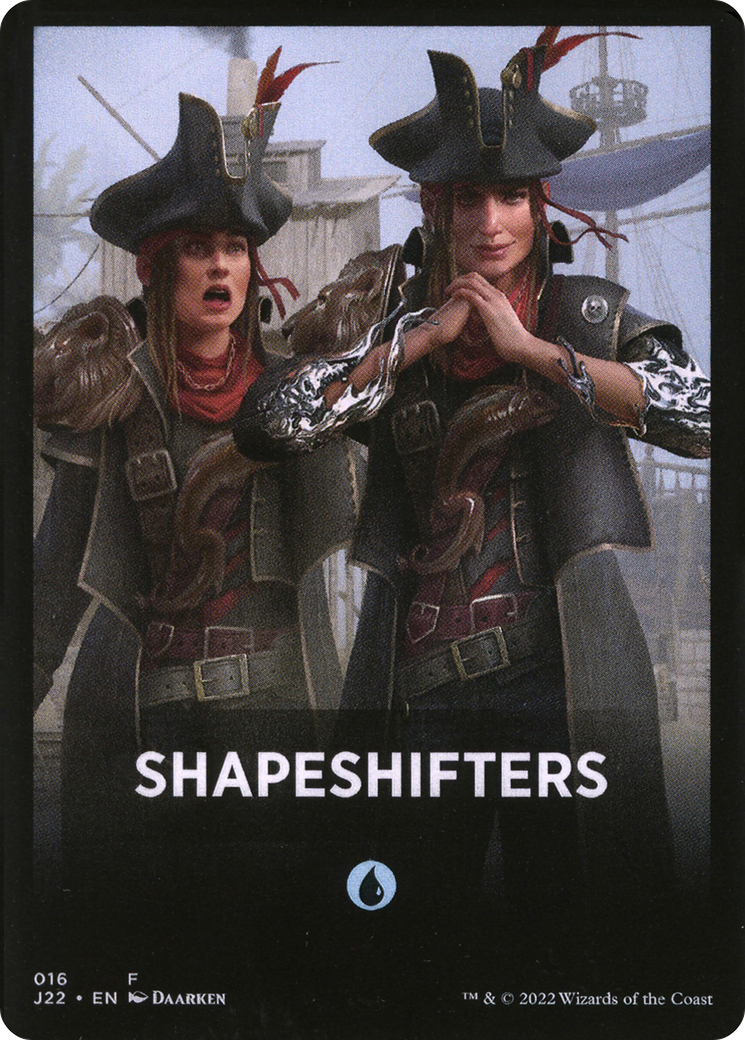 Shapeshifters Theme Card [Jumpstart 2022 Front Cards] | Deep Dive Games St. Marys