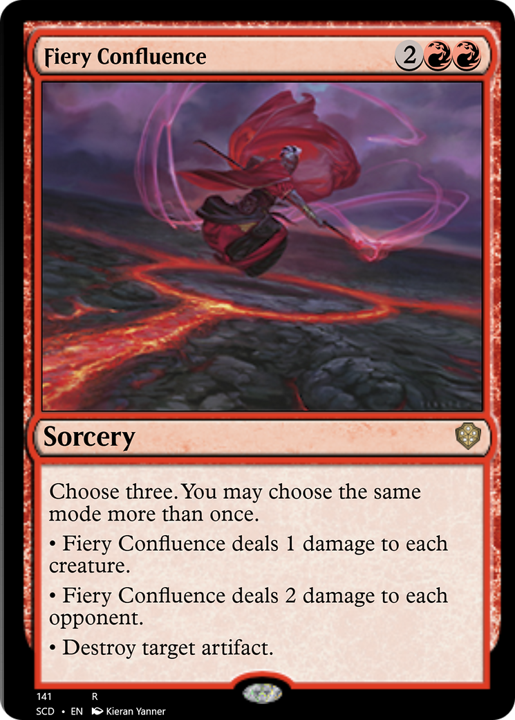 Fiery Confluence [Starter Commander Decks] | Deep Dive Games St. Marys