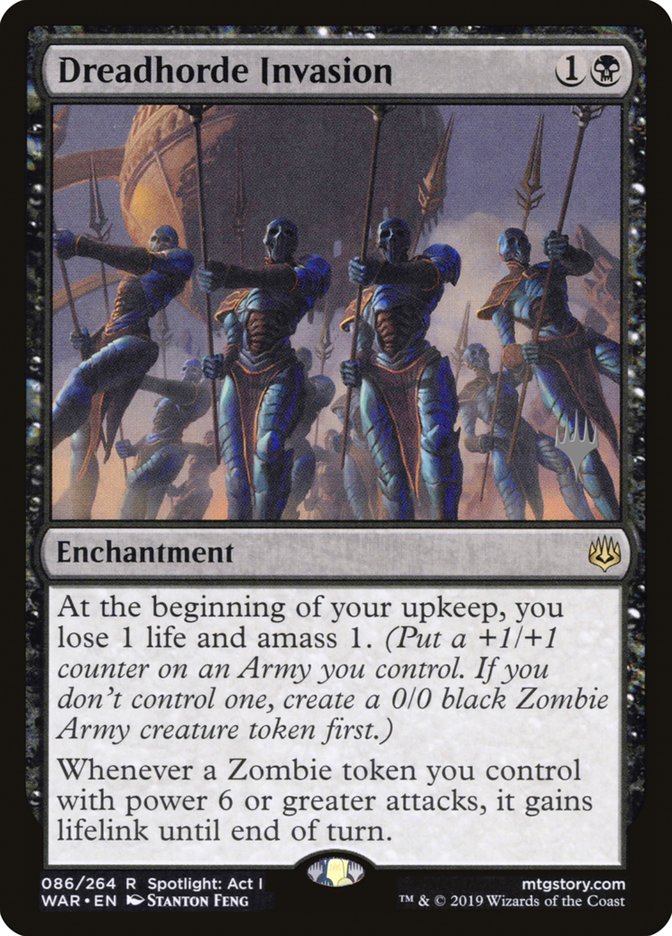 Dreadhorde Invasion (Promo Pack) [War of the Spark Promos] | Deep Dive Games St. Marys