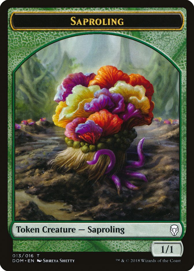 Saproling Token (013/016) [Dominaria Tokens] | Deep Dive Games St. Marys