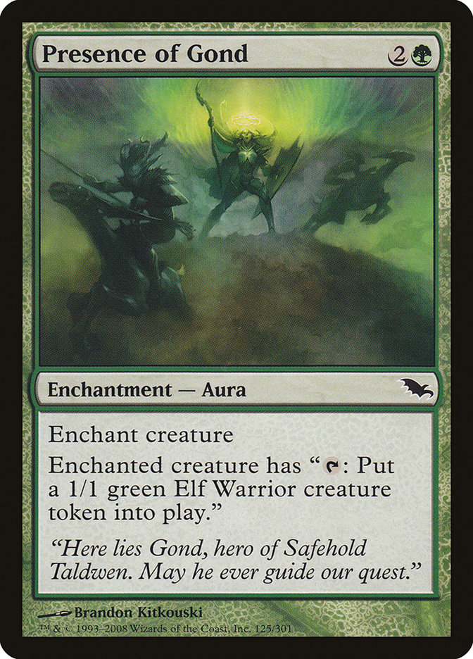 Presence of Gond [Shadowmoor] | Deep Dive Games St. Marys