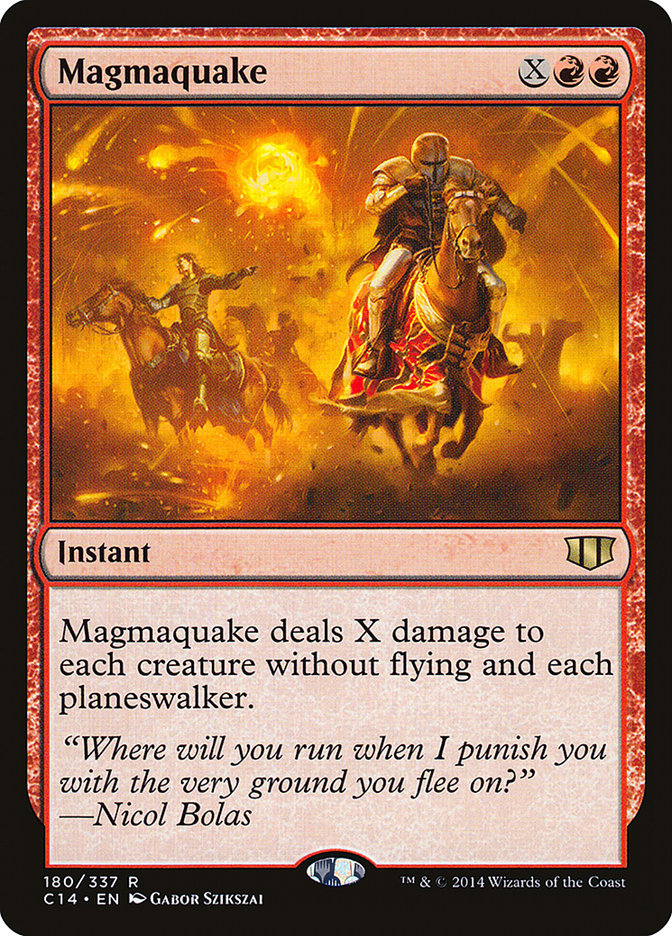 Magmaquake [Commander 2014] | Deep Dive Games St. Marys
