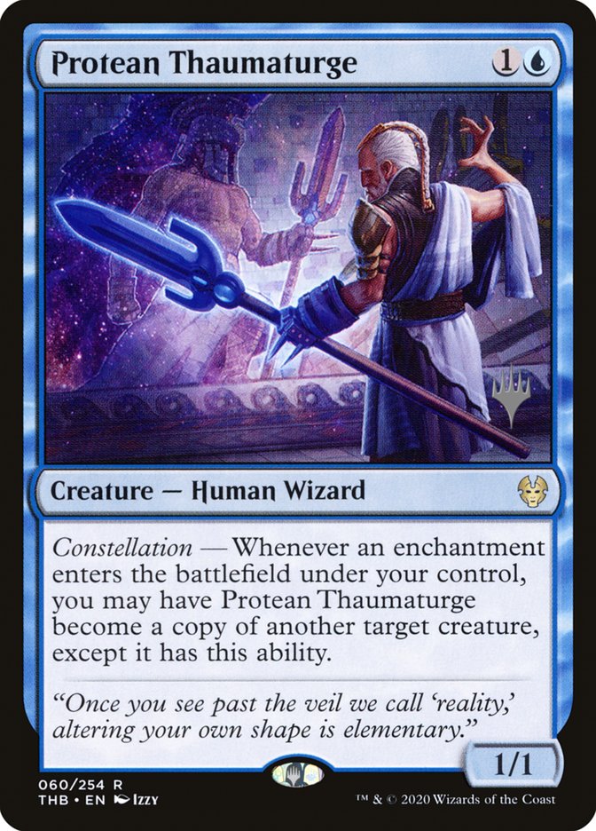 Protean Thaumaturge (Promo Pack) [Theros Beyond Death Promos] | Deep Dive Games St. Marys