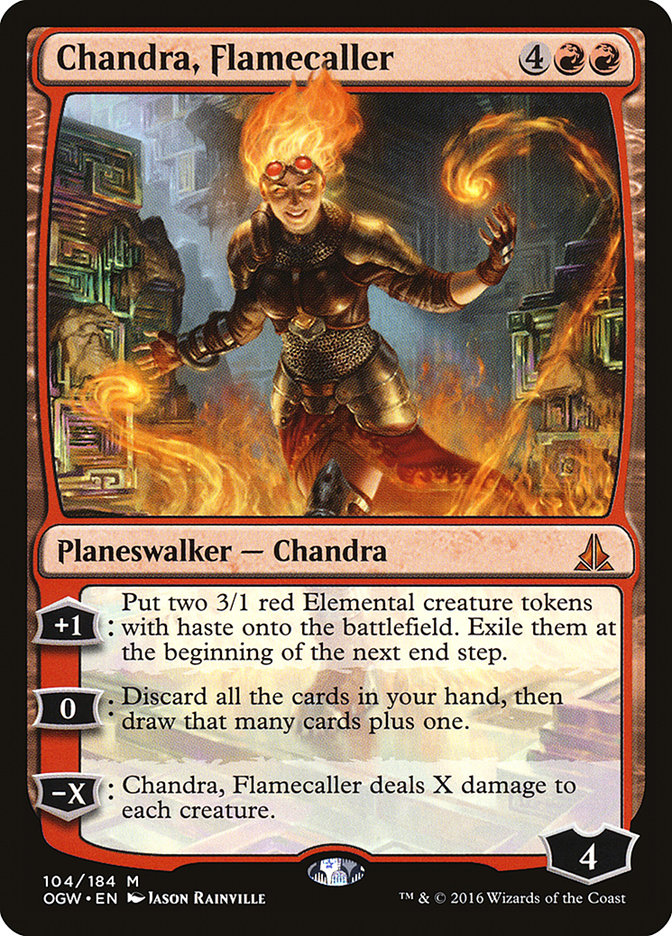 Chandra, Flamecaller [Oath of the Gatewatch] | Deep Dive Games St. Marys