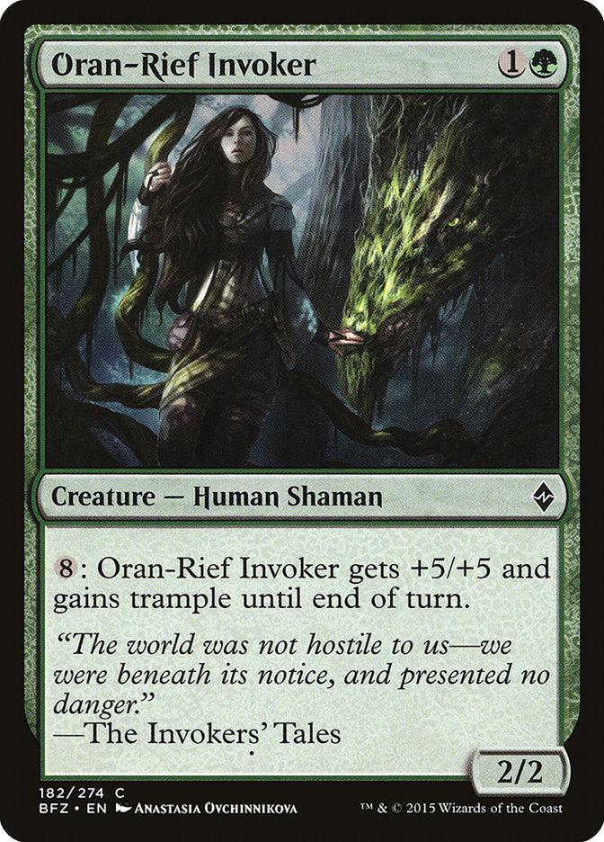 Oran-Rief Invoker [Battle for Zendikar] | Deep Dive Games St. Marys