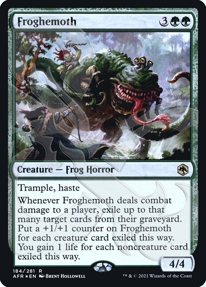 Froghemoth (Ampersand Promo) [Dungeons & Dragons: Adventures in the Forgotten Realms Promos] | Deep Dive Games St. Marys