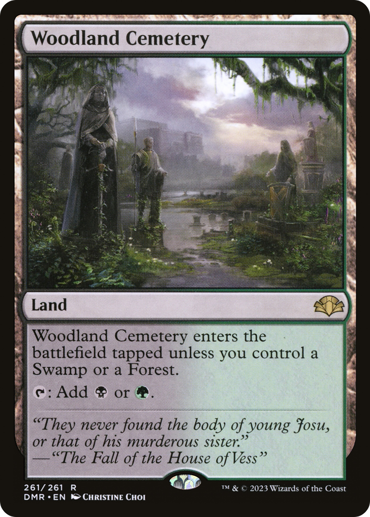 Woodland Cemetery [Dominaria Remastered] | Deep Dive Games St. Marys