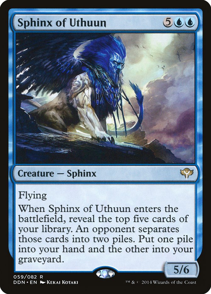 Sphinx of Uthuun [Duel Decks: Speed vs. Cunning] | Deep Dive Games St. Marys