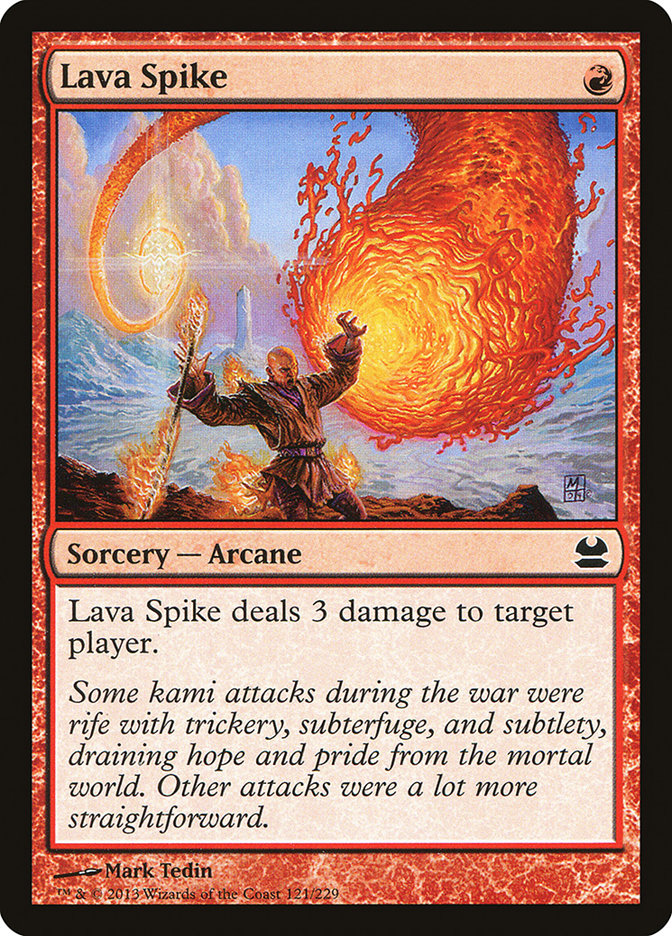 Lava Spike [Modern Masters] | Deep Dive Games St. Marys