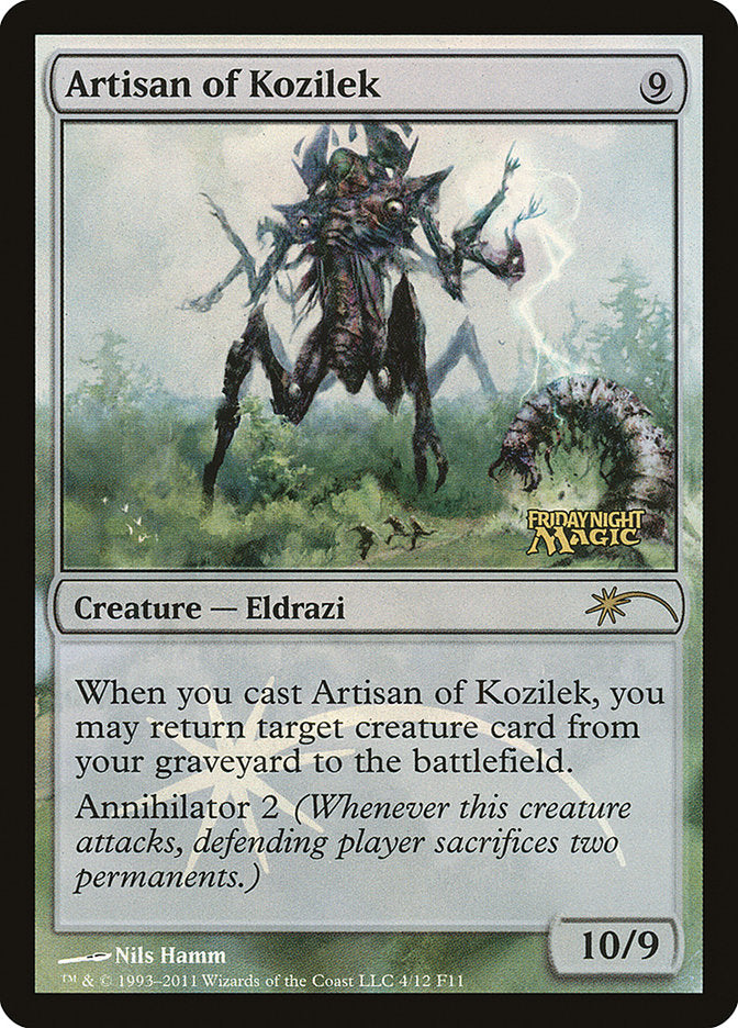 Artisan of Kozilek [Friday Night Magic 2011] | Deep Dive Games St. Marys