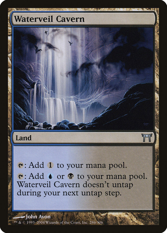 Waterveil Cavern [Champions of Kamigawa] | Deep Dive Games St. Marys