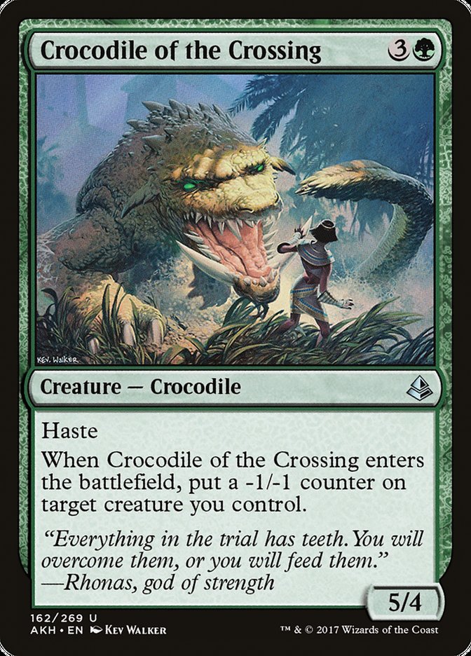 Crocodile of the Crossing [Amonkhet] | Deep Dive Games St. Marys