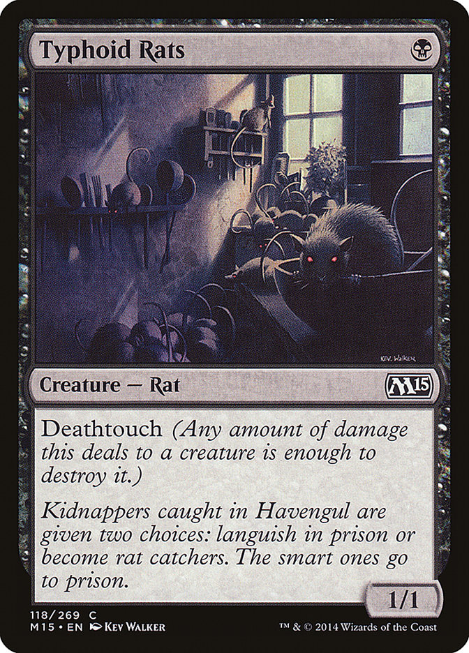 Typhoid Rats [Magic 2015] | Deep Dive Games St. Marys