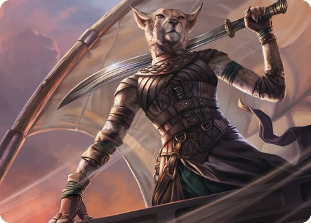 Mirri, Weatherlight Duelist Art Card [Commander Masters Art Series] | Deep Dive Games St. Marys