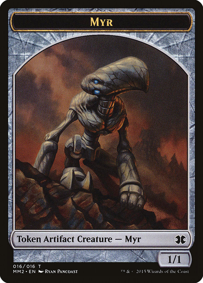 Myr Token [Modern Masters 2015 Tokens] | Deep Dive Games St. Marys