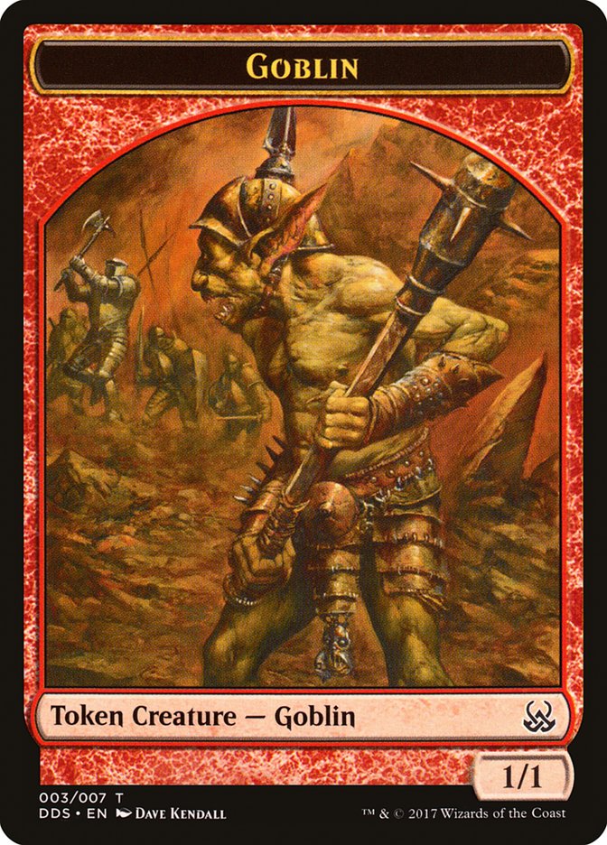 Goblin Token [Duel Decks: Mind vs. Might Tokens] | Deep Dive Games St. Marys