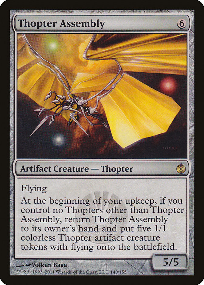 Thopter Assembly [Mirrodin Besieged] | Deep Dive Games St. Marys