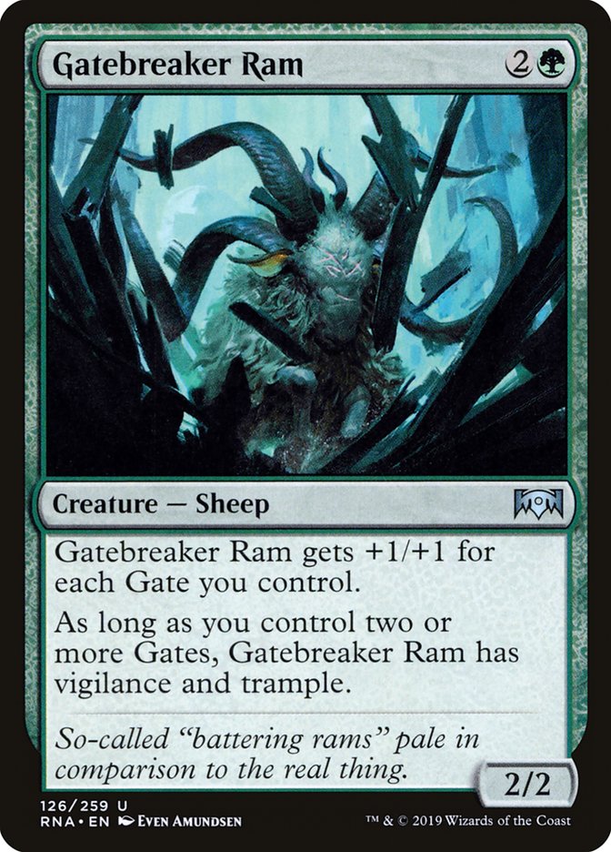 Gatebreaker Ram [Ravnica Allegiance] | Deep Dive Games St. Marys