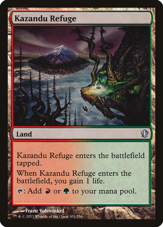 Kazandu Refuge [Commander 2013] | Deep Dive Games St. Marys