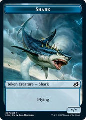 Pegasus // Shark Double-Sided Token [Challenger Decks 2021 Tokens] | Deep Dive Games St. Marys