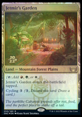 Jetmir's Garden [Streets of New Capenna Prerelease Promos] | Deep Dive Games St. Marys