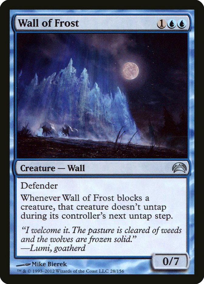 Wall of Frost [Planechase 2012] | Deep Dive Games St. Marys