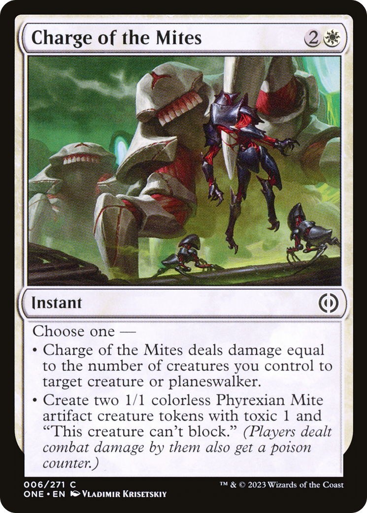 Charge of the Mites [Phyrexia: All Will Be One] | Deep Dive Games St. Marys