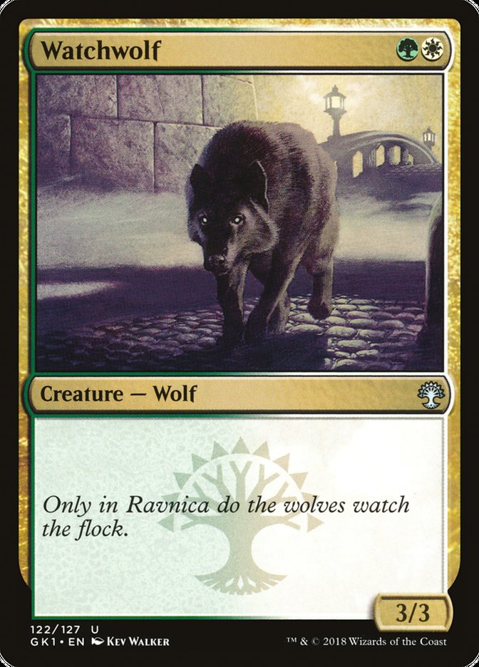 Watchwolf [Guilds of Ravnica Guild Kit] | Deep Dive Games St. Marys