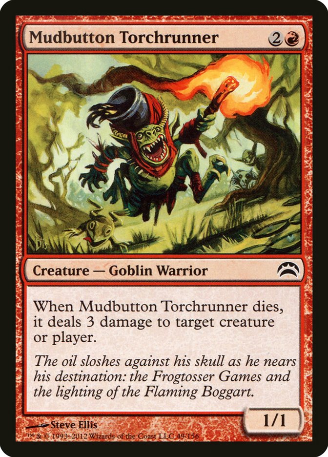 Mudbutton Torchrunner [Planechase 2012] | Deep Dive Games St. Marys