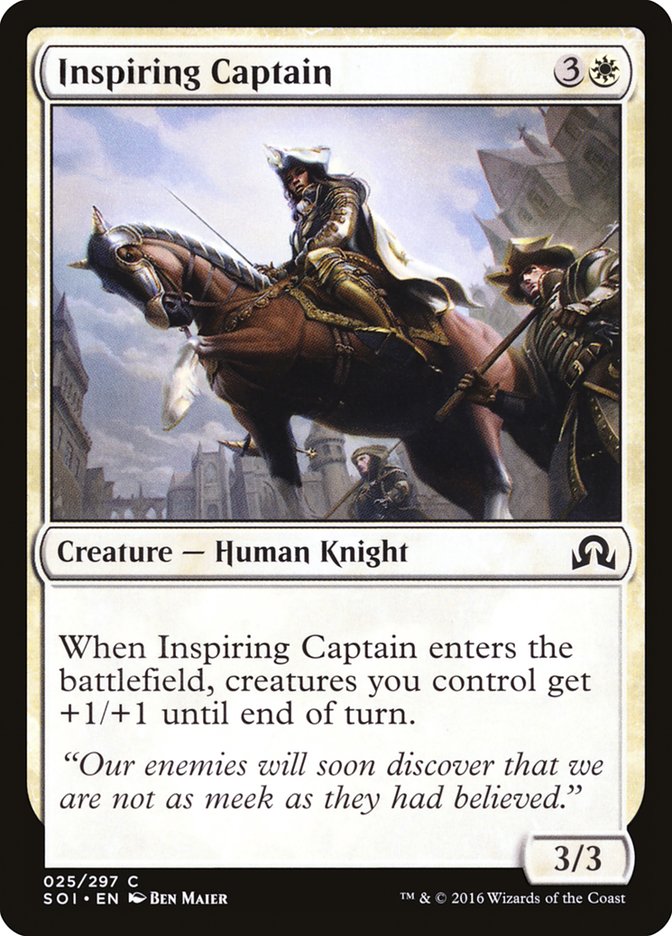Inspiring Captain [Shadows over Innistrad] | Deep Dive Games St. Marys
