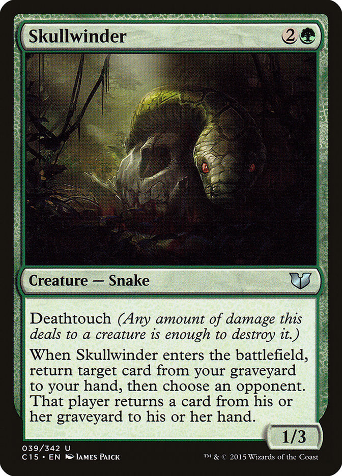 Skullwinder [Commander 2015] | Deep Dive Games St. Marys
