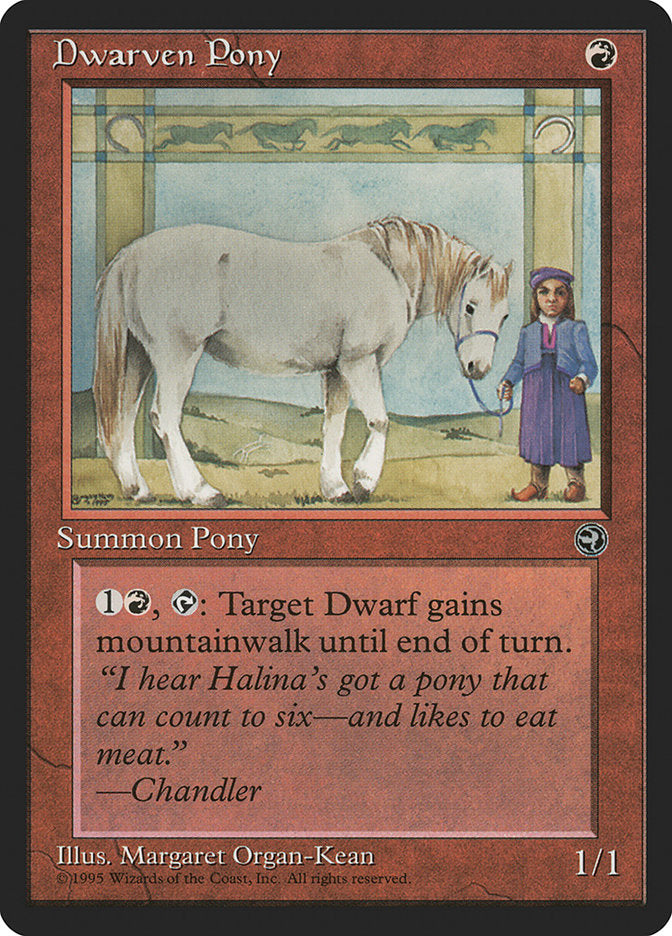 Dwarven Pony [Homelands] | Deep Dive Games St. Marys