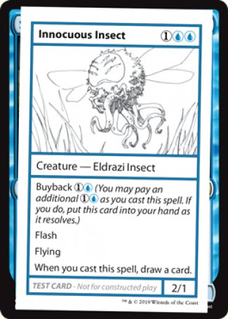 Innocuous Insect (2021 Edition) [Mystery Booster Playtest Cards] | Deep Dive Games St. Marys