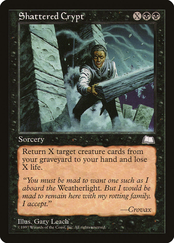 Shattered Crypt [Weatherlight] | Deep Dive Games St. Marys