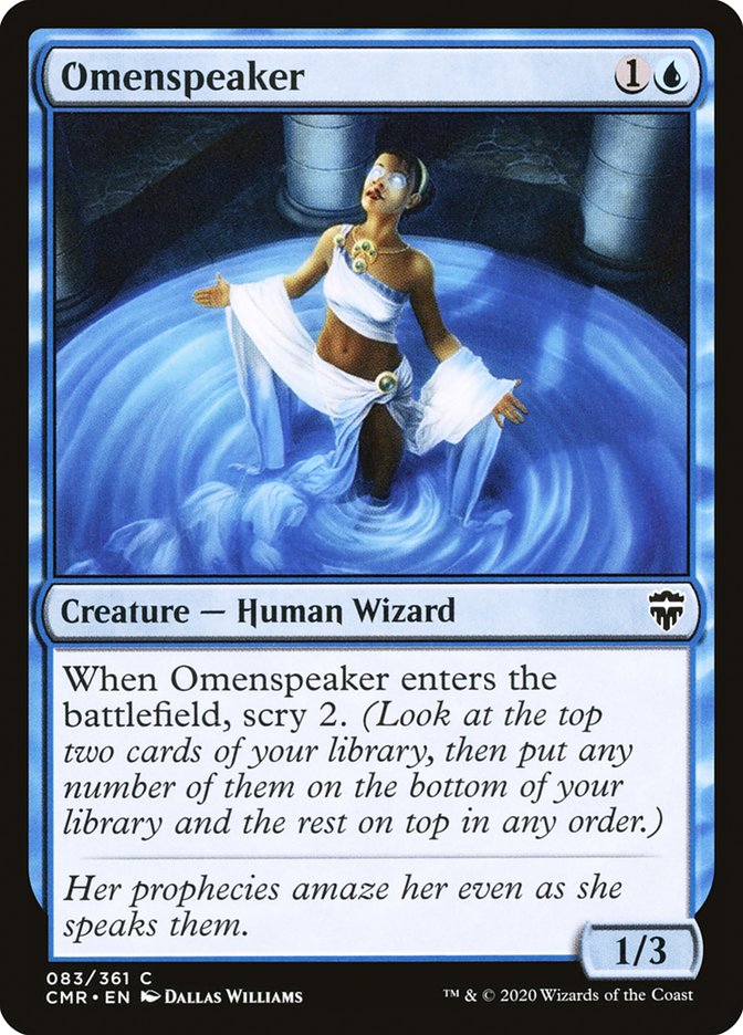 Omenspeaker [Commander Legends] | Deep Dive Games St. Marys