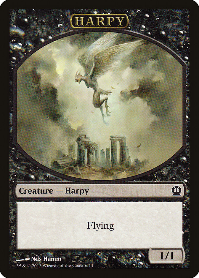 Harpy Token [Theros Tokens] | Deep Dive Games St. Marys